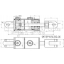 SIŁOWNIK HYDRAULICZNY 90x30 SKOK 200 AGREGATU